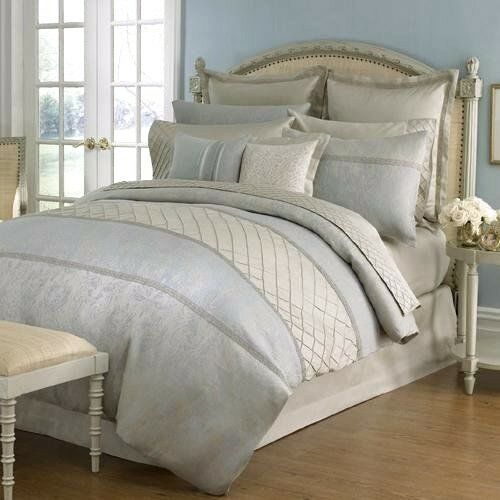 Liz Claiborne Santorini Ice Ink Blue 2-PC Standard Shams - $100.00