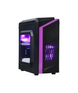 Custom Gaming Computer Desktop RTX 4060 AMD Ryzen 2TB SSD 32GB DDR4 Purp... - £791.16 GBP