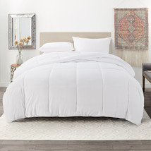 Twin/TwinXL Down Alternative Comforter Ultra Soft Quilted Duvet Insert White - £52.74 GBP