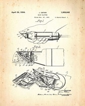 8791.Decoration Poster.Home room interior art print.Patent.Hair Clipper.Barber - £12.66 GBP+