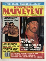 Wrestling&#39;s Main Event Vintage Magazine January 1990. - $145.39 MXN