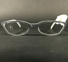 Emporio Armani Eyeglasses Frames 683 592 Gray White Rectangular 52-17-135 - £47.74 GBP