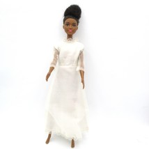 2015 Barbie Mattel Doll African American / Wedding Dress Brunette brown ... - $9.90