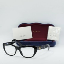 GUCCI GG0813O 001 Black Eyeglasses New Authentic - £187.14 GBP