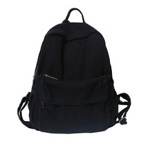 New Korean Large Capacity Canvas Backpacks Women Kawaii Students Preppy Bag for  - £38.08 GBP