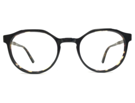 Perry Ellis Eyeglasses Frames PE1264-1 Brown Tortoise Gunmetal Round 48-21-140 - £40.93 GBP