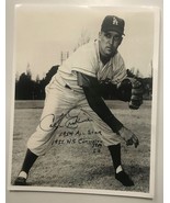 Carl Erskine (d. 2024) Signed Autographed Vintage Glossy 8x10 Photo - Lo... - $27.34 CAD
