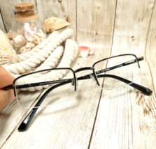 TruVision Readers Gunmetal Half-Rim Reading Glasses- Newton 9509 +1.50 - £7.73 GBP