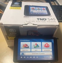 RAND McNALLY TND-540 TND540 TRUCK GPS 5&quot;  1 y. free TOUCHSCREEN DIGITIZE... - $109.15