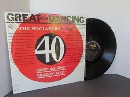 Great For Dancing The Sociables Vol. 2 40 Hits 375 Abc Paramount Record Album - £4.35 GBP