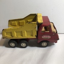 Vintage Tonka Dump Truck Toy Pressed Steel 70&#39;s 5” Small Size Retro Meta... - $13.06