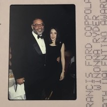 1991 Francis Ford Coppola &amp; Winona Ryder Celebrity Photo Transparency Slide - £7.41 GBP