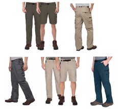 BC Clothing Men&#39;s Convertible Stretch Cargo Hiking Pants Shorts,Zippered... - £22.41 GBP+