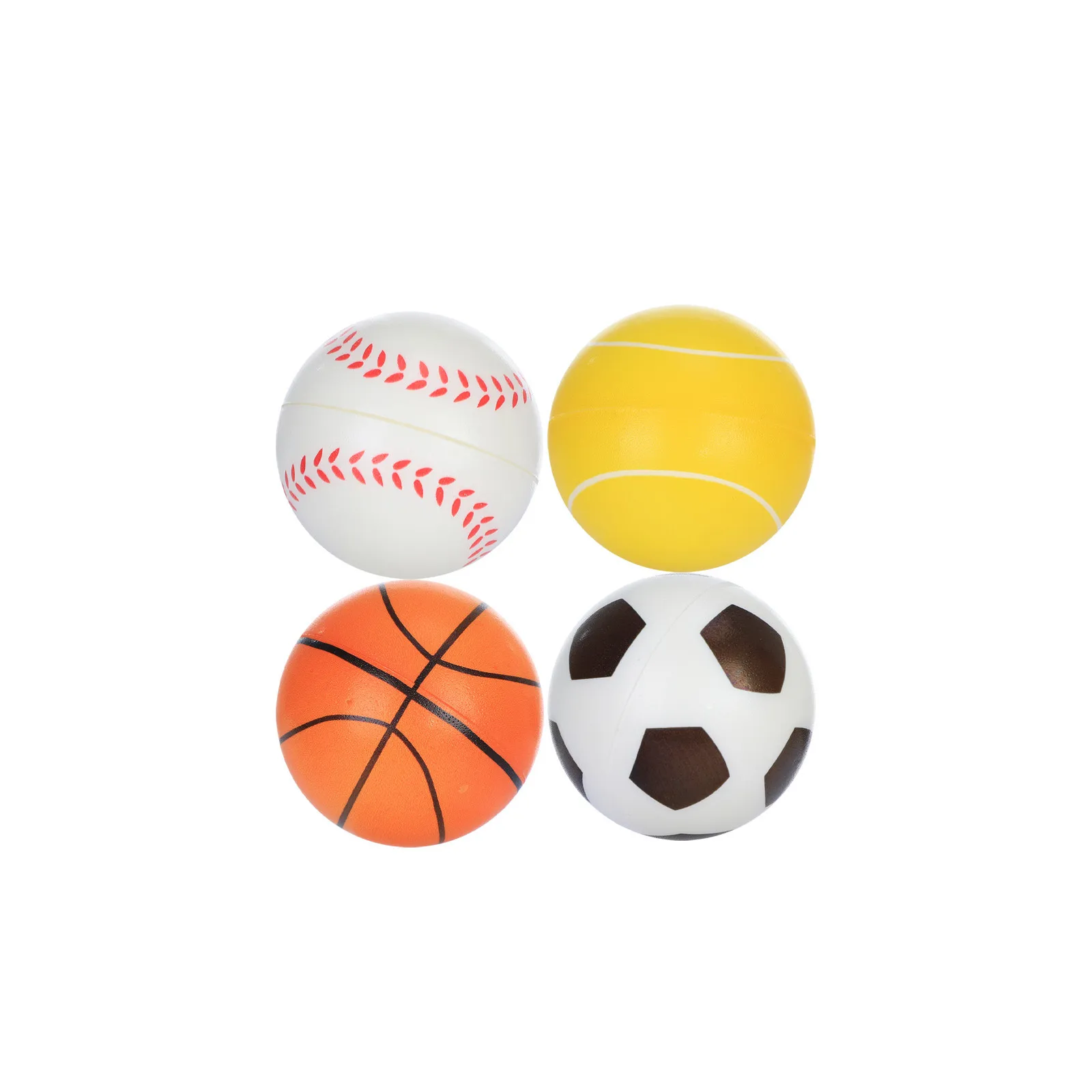 Sporting 1pcs 55mm Anti Stress Ball Relief soccer Football Basketball Baseball T - £23.52 GBP