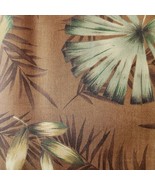 Fabric Robert Allen Home Piece Remnant Sewing Palm Design Tan Brown 57x2... - $455.58 MXN