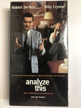 Analyze This Robert De Niro Billy Crystal (VHS 1999) Movie Tape new sealed - $5.90