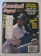 Baseball Digest Magazine March 1990 Ken Griffey Jr. Dale Murphy, Kevin M... - $8.95