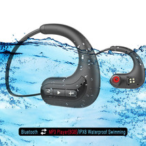 Bluetooth Wireless Earphone 8GB IPX8 Waterproof MP3 Swimming and Diving ... - $49.09