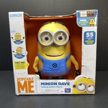 Despicable Me Minion Dave Interactive Talking Action Figure 55 sayings &amp; farting - £31.38 GBP