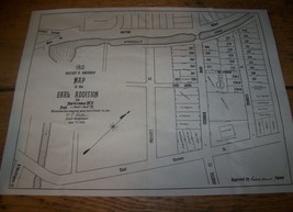1913 Antique Earl Addition Herkimer Ny Map Hc Weller Civil Engineer - £21.11 GBP