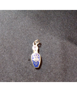 Silver Masonic Freemason Charm Pendant 0.75 Inch Amulet - $4.95