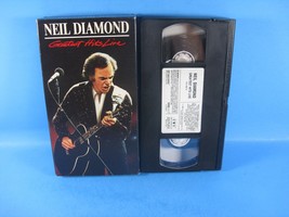 Neil Diamond Greatest Hits Live VHS Tape 1988 Concert - £6.14 GBP