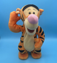 Tigger Toy 1998 Disney Mattel Talking Hopping Bouncing Vintage Plush Works - $33.66