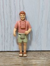 Fisher Price Sweet Streets Beach House Dad Man pink shirt khaki shorts s... - $10.29