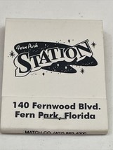 Vintage Matchbook Cover Fern Park Station Night Club R &amp; R  Fern Park, F... - $12.38