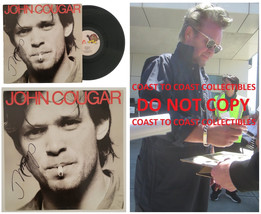 John Cougar Mellencamp signed John Cougar album vinyl record COA proof a... - £311.38 GBP
