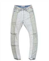 ONE TEASPOON X One Damen Jeans Denim Collection Gebleichter Denim Größe 26W - £55.90 GBP