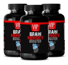 energy boost - BRAIN MEMORY BOOSTER - brain and memory - 3 Bottles (180 ... - $33.62