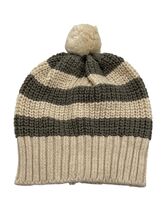 Striped Pom-Pom Baby Beanie Hats 0-3 Months Dark Ivy - $36.48