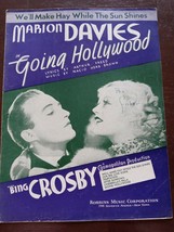 We&#39;ll Make Hay While The Sun Shines - 1933 sheet music - movie &quot;Going Hollywood&quot; - £38.69 GBP