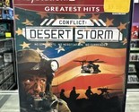 Conflict: Desert Storm (Sony PlayStation 2, 2002) PS2 CIB Complete Tested! - $7.29