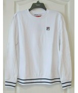 Fila Crewneck Long Sleeve Sweatshirt White or Plum Women&#39;s Sz M-XXL NWT - $24.92