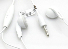 SONY Earbuds XPERIA MH410 White Stereo Earphones 3.5mm - $239.10 MXN