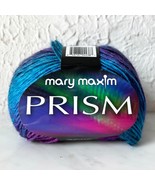 Mary Maxim Prism Acrylic Gradient Yarn - 1 Skein Wildberries Blue Purple... - $175.40 MXN
