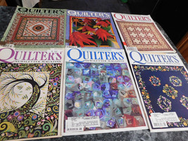 Quilter&#39;s Newsletter Magazine lot of 19  1995-2011 - £15.13 GBP