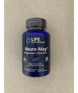 LIFE EXTENSION NEURO MAG MAGNESIUM L THREONATE FROM 2000 MG MAGTEIN  90CAPS  NEW - $30.00