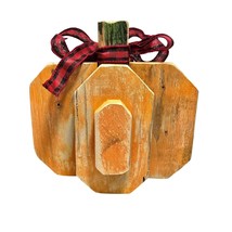 Handmade Wood Pumpkin Fall Harvest and Halloween Home Table Decor Rustic... - $557.75 MXN