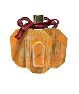 Handmade Wood Pumpkin Fall Harvest and Halloween Home Table Decor Rustic... - $29.65