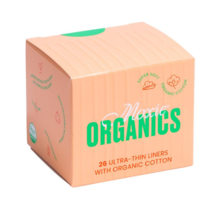 Moxie Organics Ultra Thin Panty Liners 26 Pack - £54.19 GBP