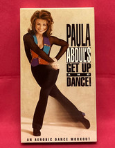 Paula Abdul&#39;s Get Up and Dance VHS exercise video aerobic workout tape 1994 - £3.98 GBP