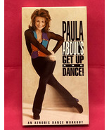 Paula Abdul&#39;s Get Up and Dance VHS exercise video aerobic workout tape 1994 - $6.85 CAD