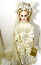 Franklin Mint Heirloom Bebe Jumeau Victorian Bride Doll by Robert Capia 1994 - $89.07