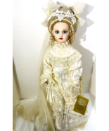 Franklin Mint Heirloom Bebe Jumeau Victorian Bride Doll by Robert Capia ... - £70.09 GBP