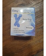 Easy Comfort 30 Gauge Twist Top Lancets - 100 Count  free shipping - $12.21 CAD