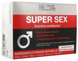 Eric Favre Super Sex 60 Capsules - $1,577.56 MXN