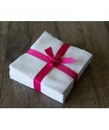 100 Pcs Pure White Pre-Cut Charm Pack 5&quot; Squares 100% Cotton Fabric Quilt - $43.76 CAD